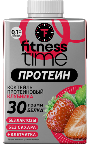 FitnessTime - функциональные молочные продукты